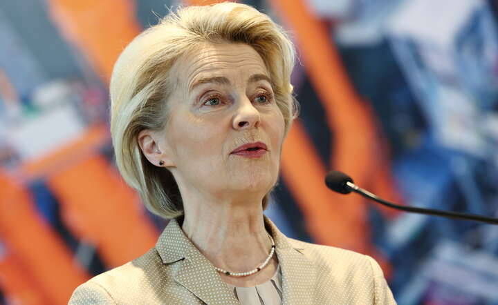 Przewodnicząca KE Ursula von der Leyen / autor: PAP