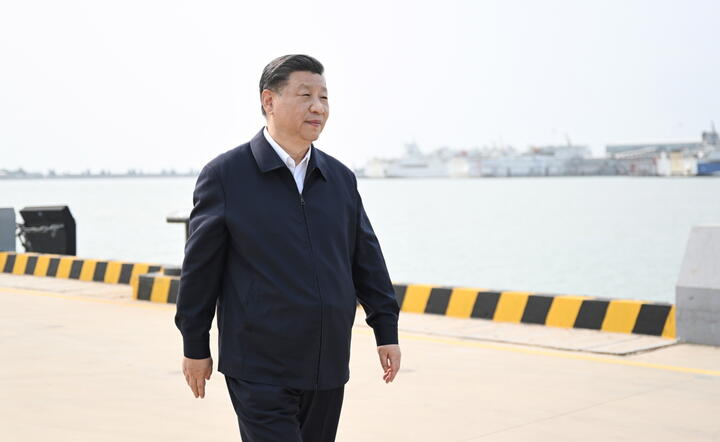 Prezydent Xi Jinping / autor: EPA/PAP