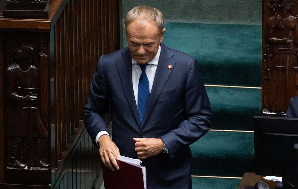 Donald Tusk w Sejmie / autor: Fratria