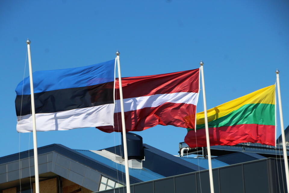 Flagi państw bałtyckich  / autor: fratria