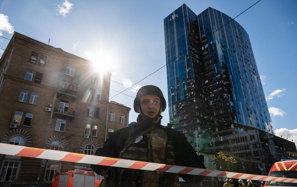 Kijów po rosyjskim ataku / autor: PAP/Viacheslav Ratynskyi