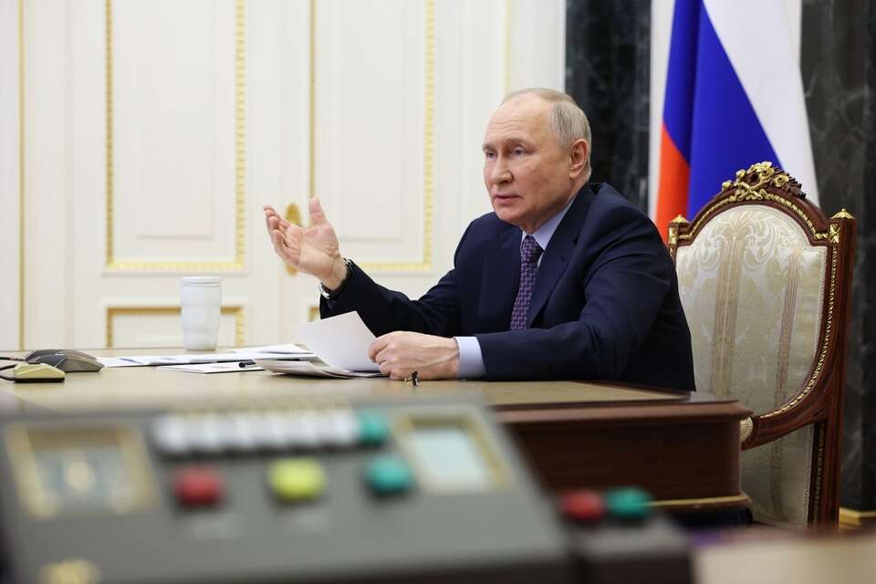 Władimir Putin / autor: 	PAP/EPA/ALEXANDER KAZAKOV / SPUTNIK / KREMLIN POOL
