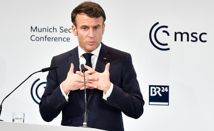 Emmanuel Macron / autor: pap
