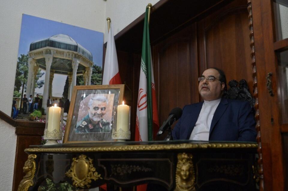 Ambasador Iranu w RP Masoud Edrisi Kermanshahi / autor: PAP/Marcin Obara