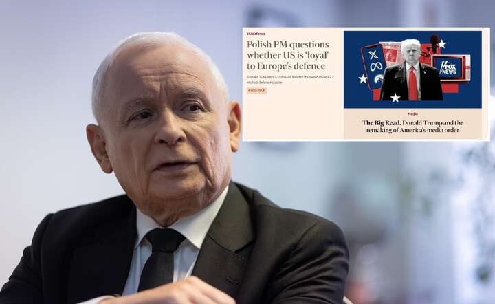 Prezes PiS Jarosław Kaczyński: Tusk dał się podpuścić i wykonał dyspozycję z Berlina / autor: Fratria / Andrzej Wiktor / X - screen