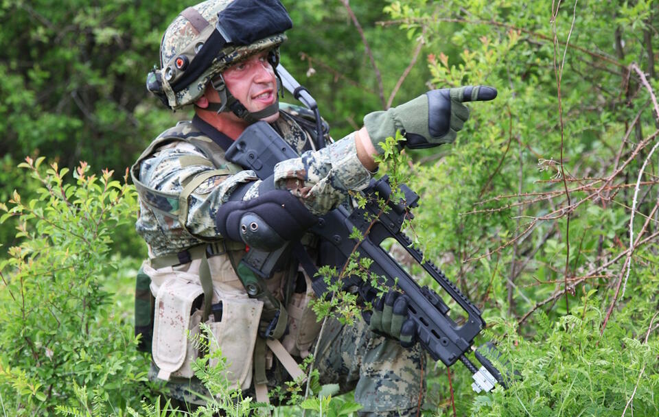 Chorwacki żołnierz / autor: wikimedia.commons: U.S. Army Europe Images/https://creativecommons.org/licenses/by/2.0/