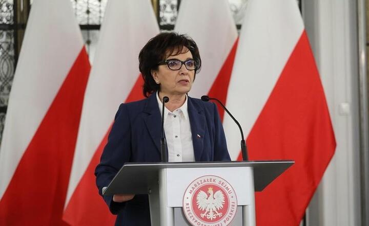 Marszałek Sejmu Elżbieta Witek / autor: Sejm RP