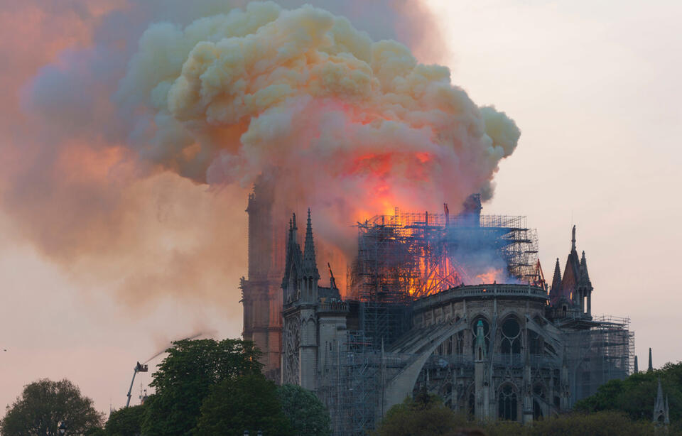 Zebrano już 853 mln euro na odbudowę Notre Dame! / autor: Wikipedia/CC BY-SA 4.0/GodefroyParis - Praca własna