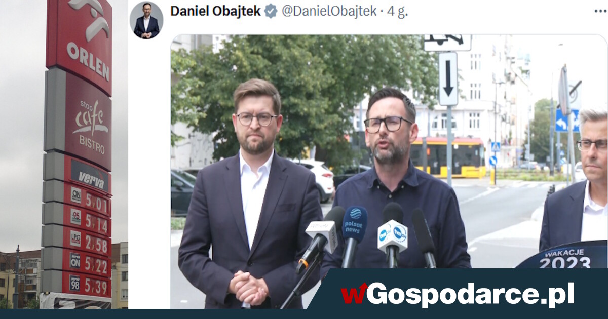 "To jest skandal". Daniel Obajtek uderza w rząd
