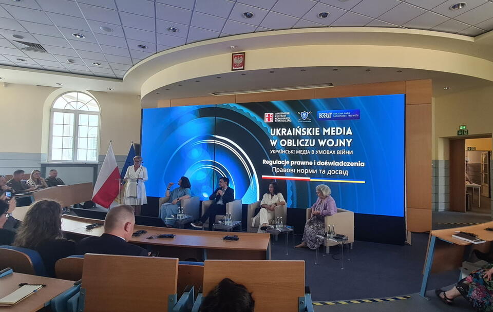 Konferencja polsko-ukraińska dot. mediów w czasie wojny / autor: twitter.com/ACKS_aszwoj