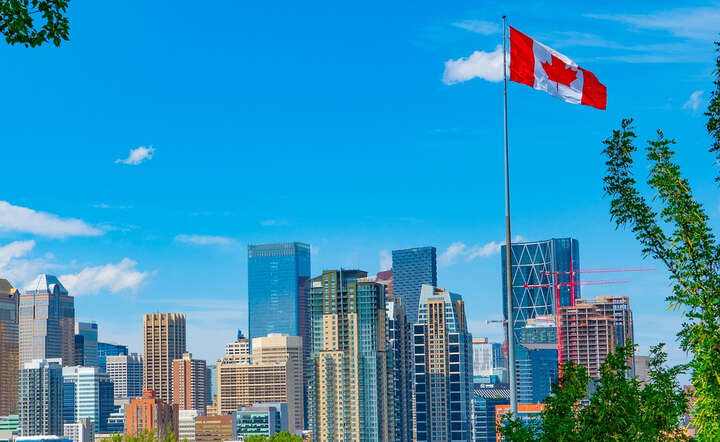 Calgary,  największe miasto kanadyjskiej prowincji Alberta  / autor: Pixabay