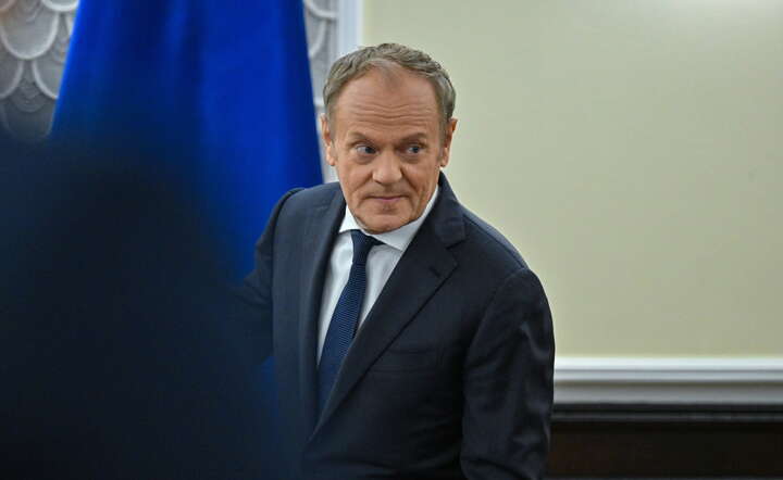 Premier Donald Tusk na posiedzeniu rządu w KPRM w Warszawie / autor: PAP/Piotr Nowak