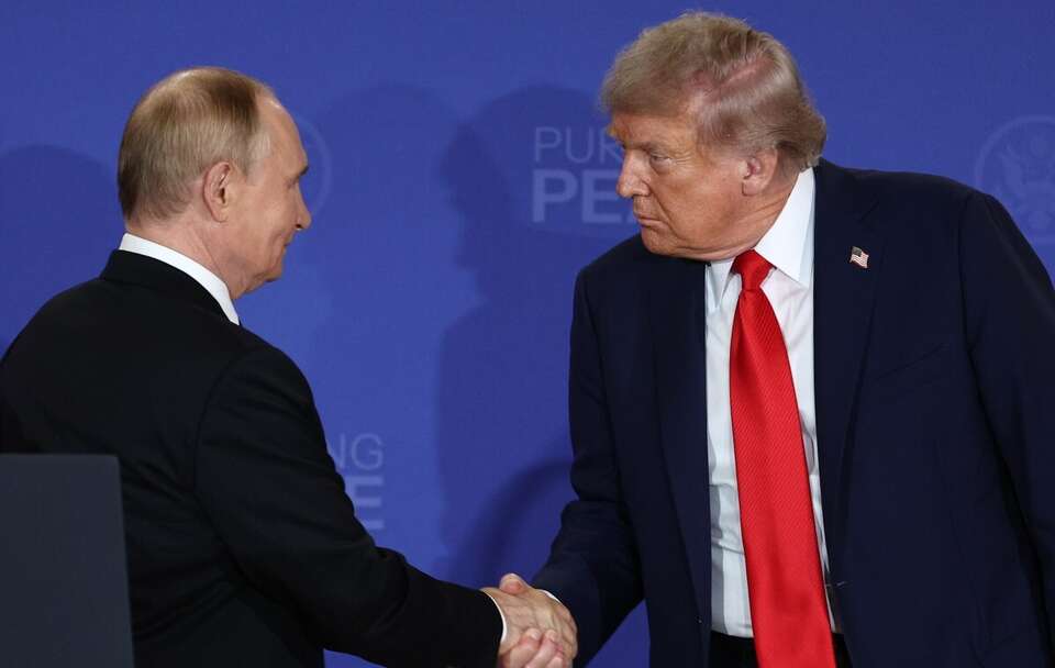 Władimir Putin i Donald Trump  / autor: PAP/EPA/SERGEY BOBYLEV/SPUTNIK/KREMLIN POOL / POOL