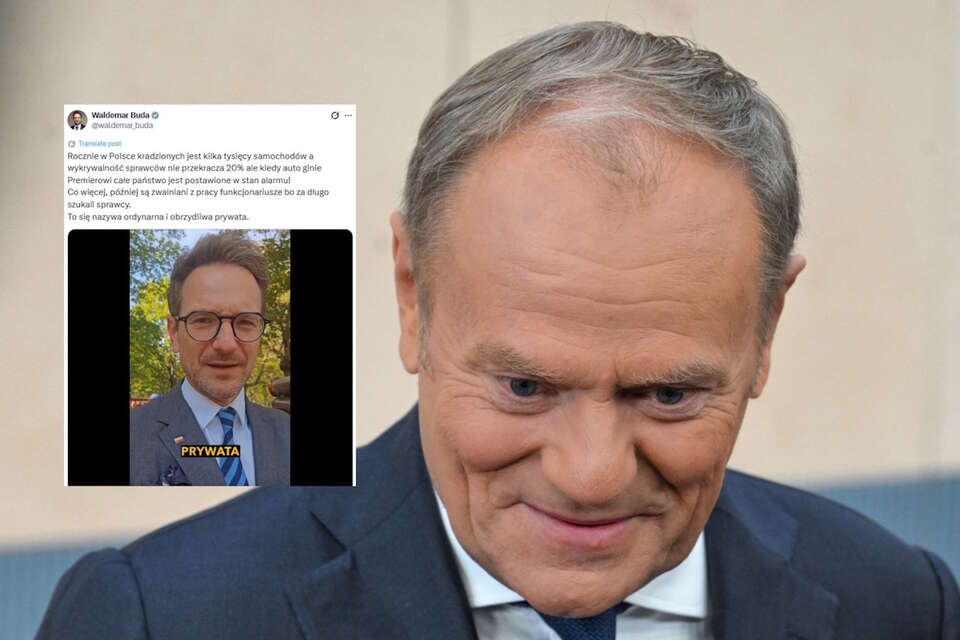 Donald Tusk / autor: PAP-Radek Pietruszka/X-Waldemar Buda, screen