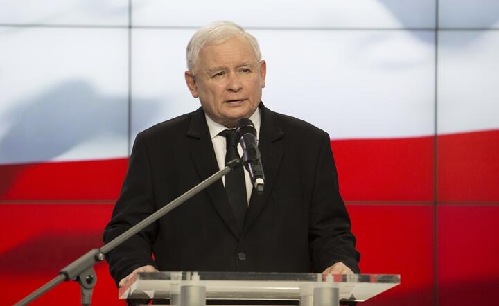 Wicepremier, szef PiS Jarosław Kaczyński / autor: Fratria