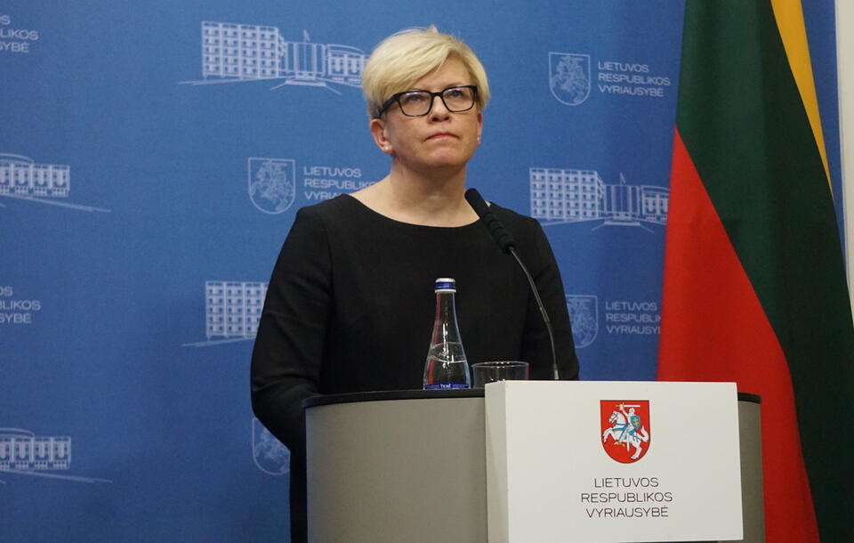 Ingrida Szimonyte, premier Litwy  / autor: Fratria 