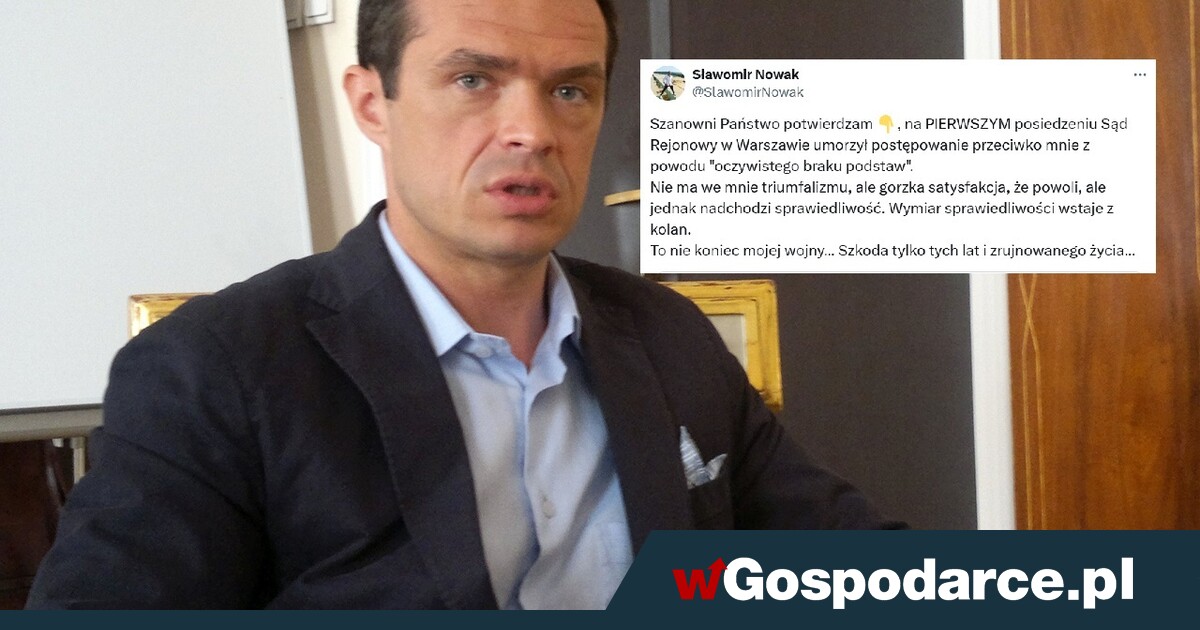 Sąd uwalnia współpracownika Donalda Tuska z zarzutów łapownictwa