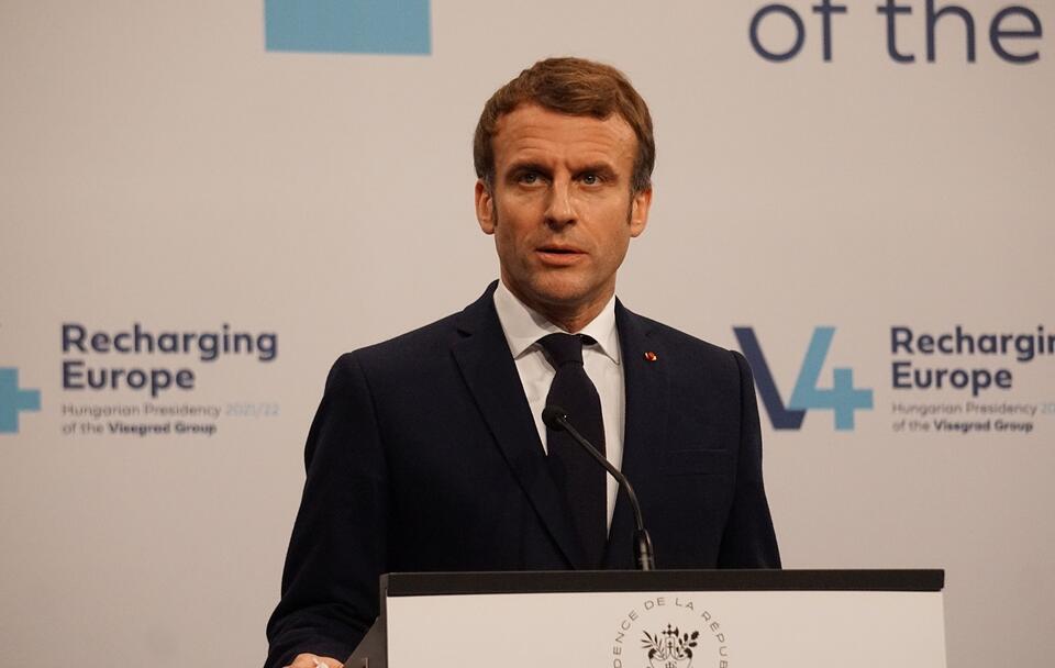prezydent Francji Emmanuel Macron zdj. ilustracyjne / autor: Fratria
