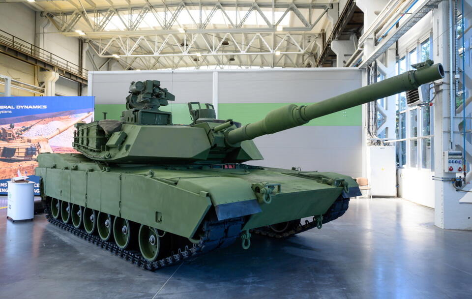 Amerykański czołg Abrams M1-A2SEPv2 / autor: PAP/Jakub Kaczmarczyk