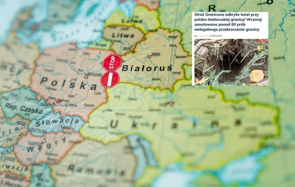 Kto drąży tunele pod granicą Polski? "The Telegraph" podaje trop