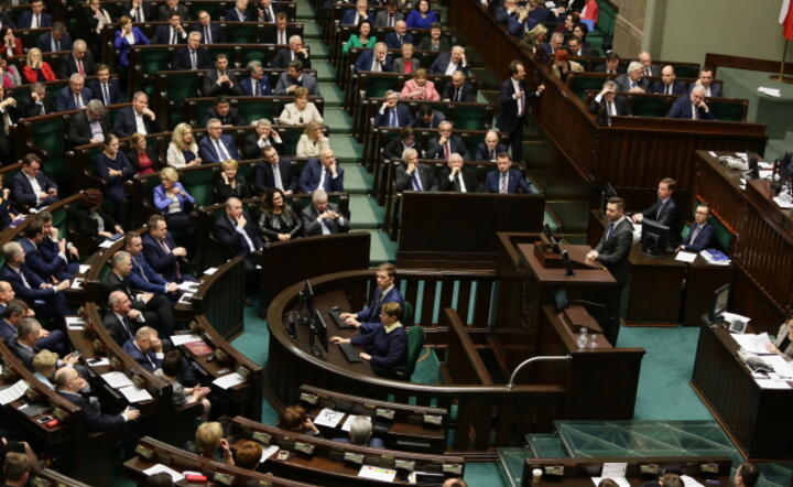 Obrady Sejmu, fot. PAP/Tomasz Gzell