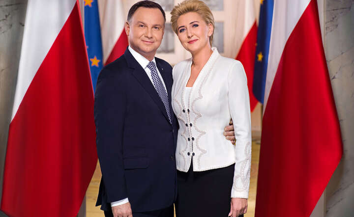 Prezydent RP Andrzej Duda wraz z małżonką / autor: Kancelaria Prezydenta