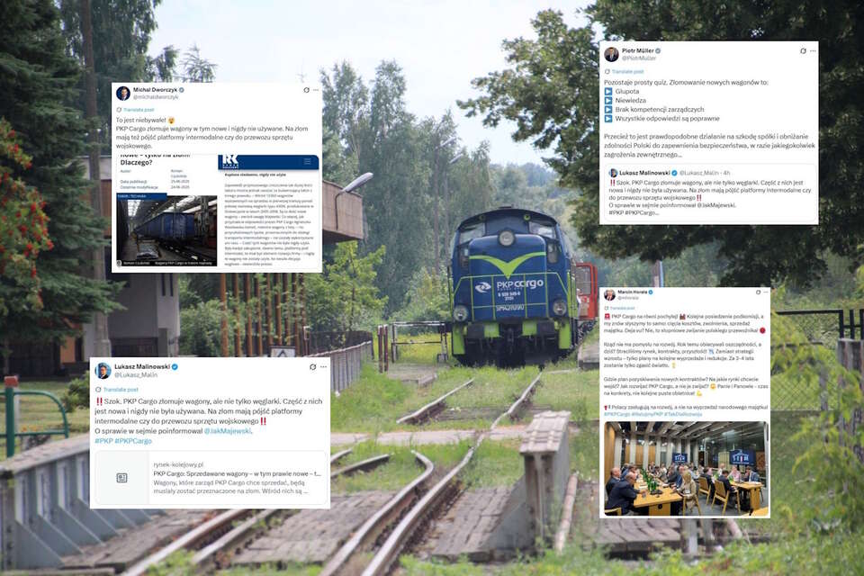 PKP Cargo / autor: Fratria/X