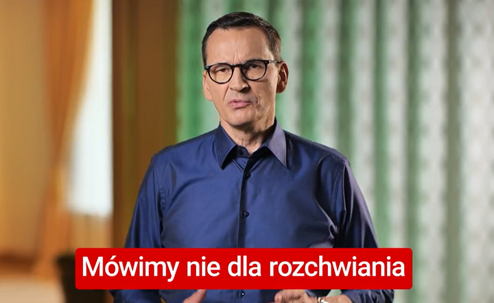 Premier Mateusz Morawiecki / autor: Twitter/Prawo i Sprawiedliwość