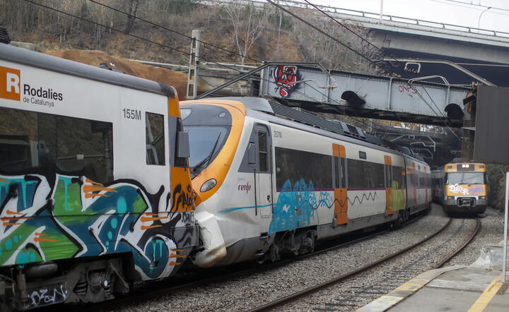 Hiszpania, kolizja pociągów pod Barceloną / autor: fotoserwis PAP