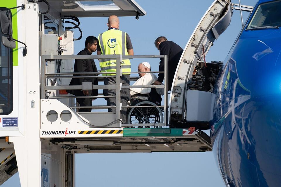 wizyta papieża Franciszka w Kanadzie / autor:  	PAP/EPA/Redazione Telenews