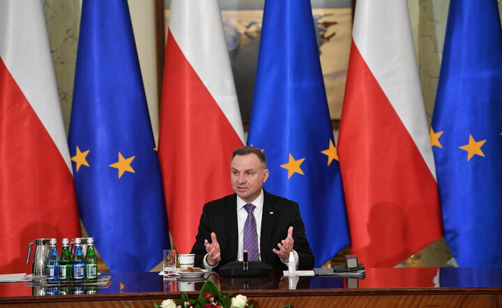 Prezydent Andrzej Duda  / autor: PAP/Radek Pietruszka