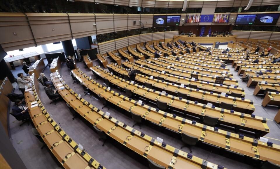 Sala Parlamentu Europejskiego / autor: EPA/PAP