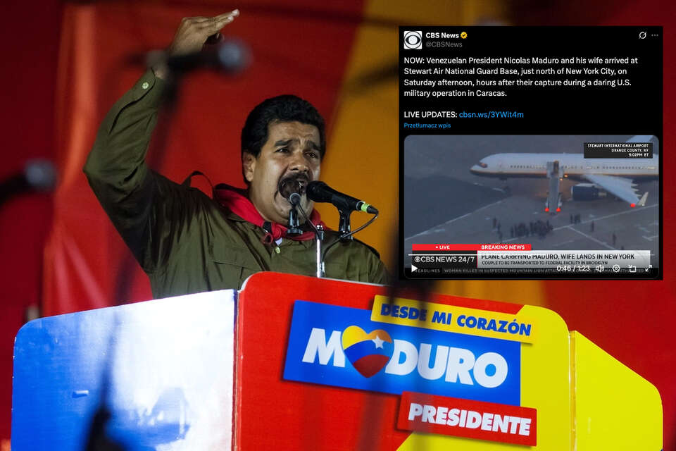 Letalo z Nicolásom Madurom pristalo v Združenih državah Amerike