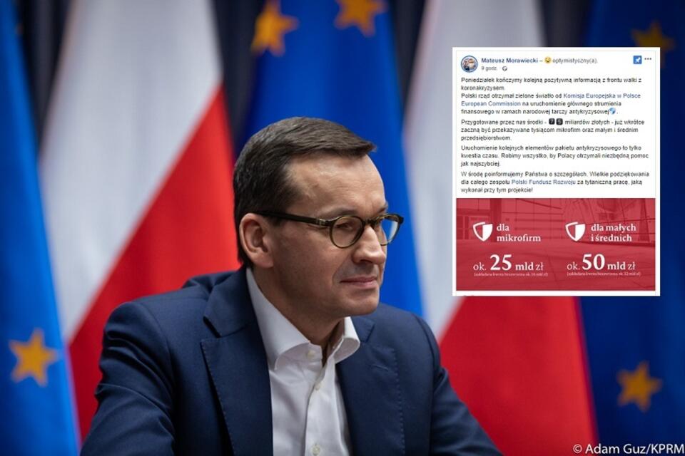 autor: Adam Guz/KPRM; Facebook/Mateusz Morawiecki