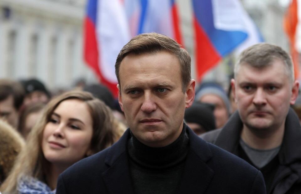 Rosyjski opozycjonista Aleksiej Nawalny / autor: PAP/EPA