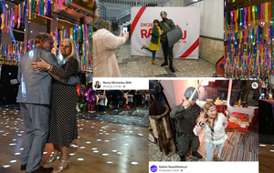 "Potańcówka w klimacie PRL" - tak władze Radomia rozpoczęły obchody 50-tej rocznicy krwawego czerwca '76 / autor: PAP/Piotr Polak / FB - Marta Michalska-Wilk, Radom Nasze Miasto