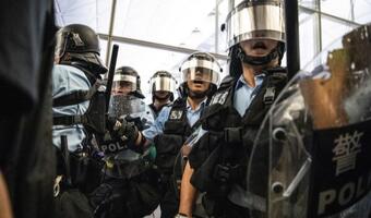 W Hong Kongu kolejna bitwa protestujących z policją