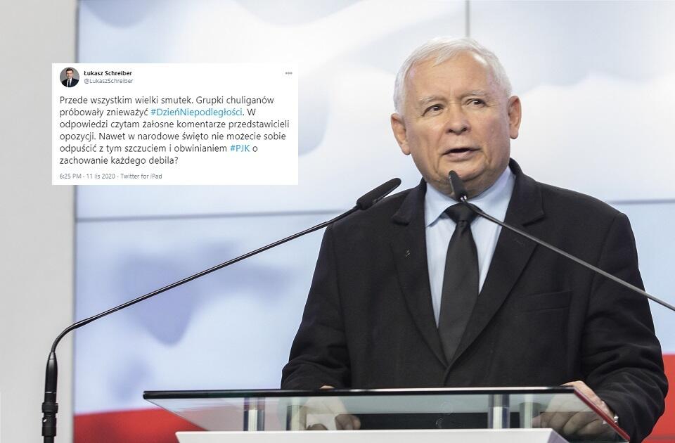 Prezes PiS i wicepremier Jarosław Kaczyński / autor: Fratria; Twitter