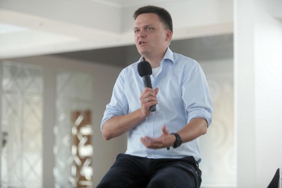 Szymon Hołownia  / autor: 	PAP/Artur Reszko