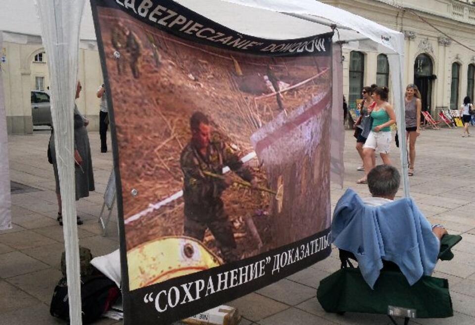 Namiot Solidarnych 2010 w Warszawie. Fot. wPolityce.pl