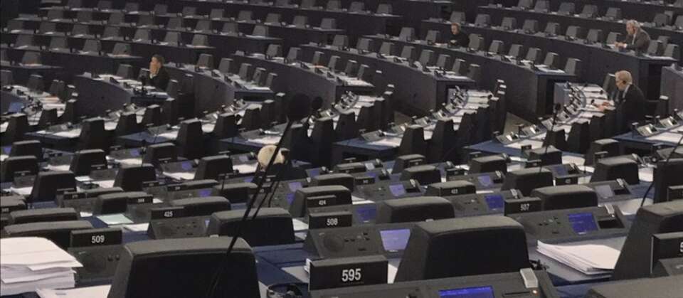 Debata w Parlamencie Europejskim na temat Nord Stream 2 / autor: Twitter Zdzisław Krasnodębski/wPolityce.pl