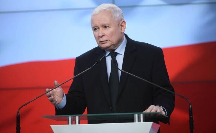 Jarosław Kaczyński  / autor: PAP/Marcin Obara