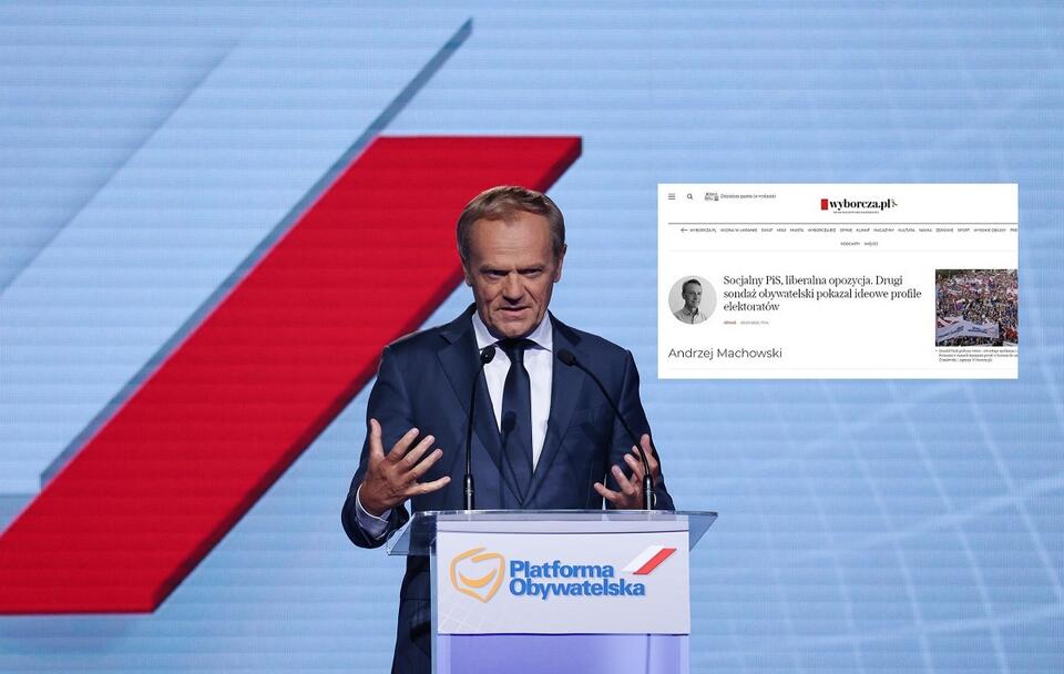 Donald Tusk / autor: Fratria/screenshot wyborcza.pl