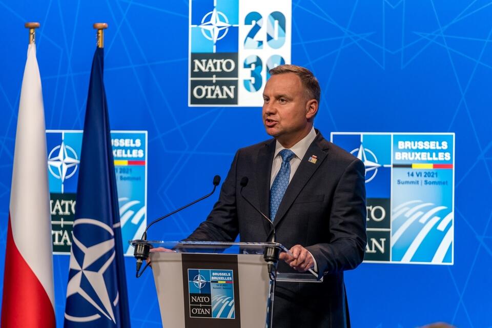 Prezydent Andrzej Duda / autor: Fratria