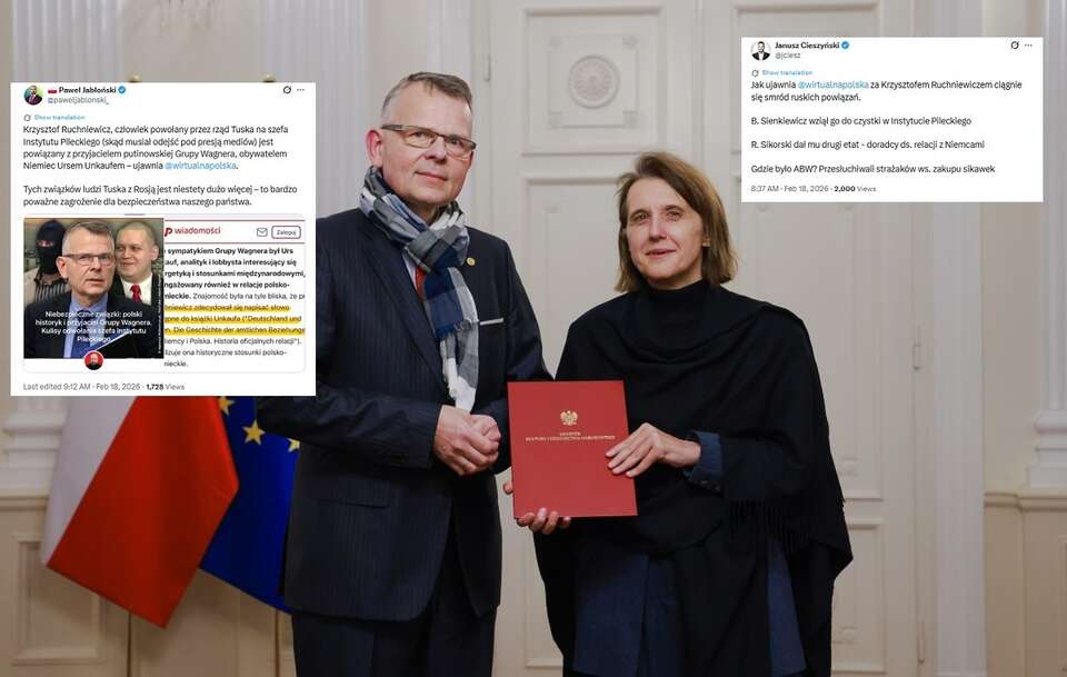 Podejrzane kontakty. Ruchniewiczem interesował się kontrwywiad!