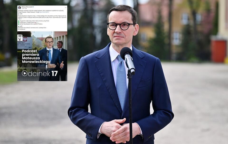 autor: PAP/Marcin Gadomski/Facebook Mateusz Morawiecki