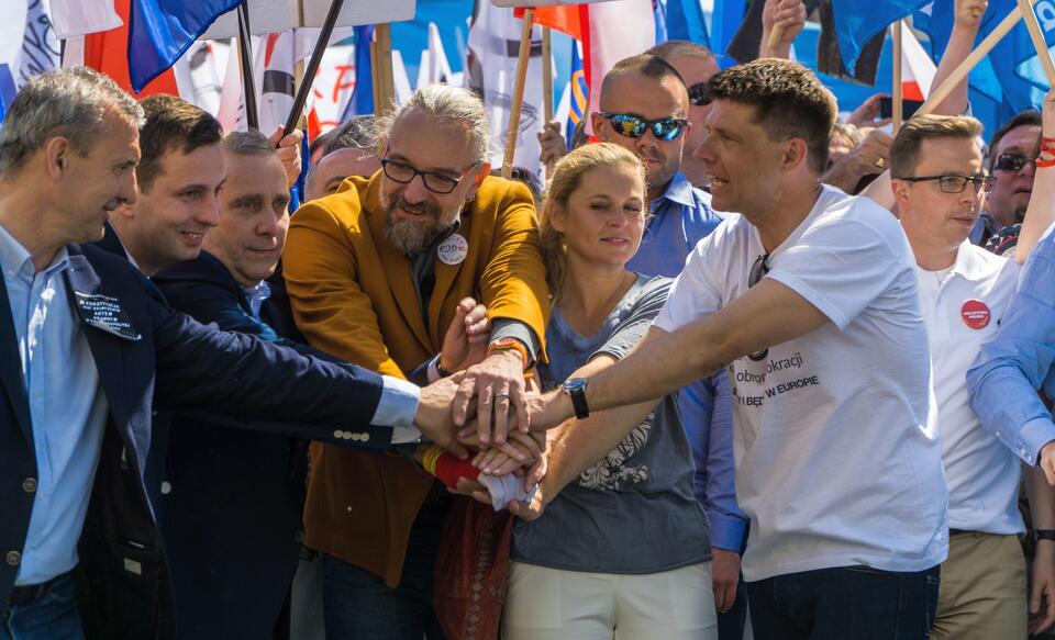 A tak było na marszu KOD w maju 2016 roku / autor: wPolityce.pl