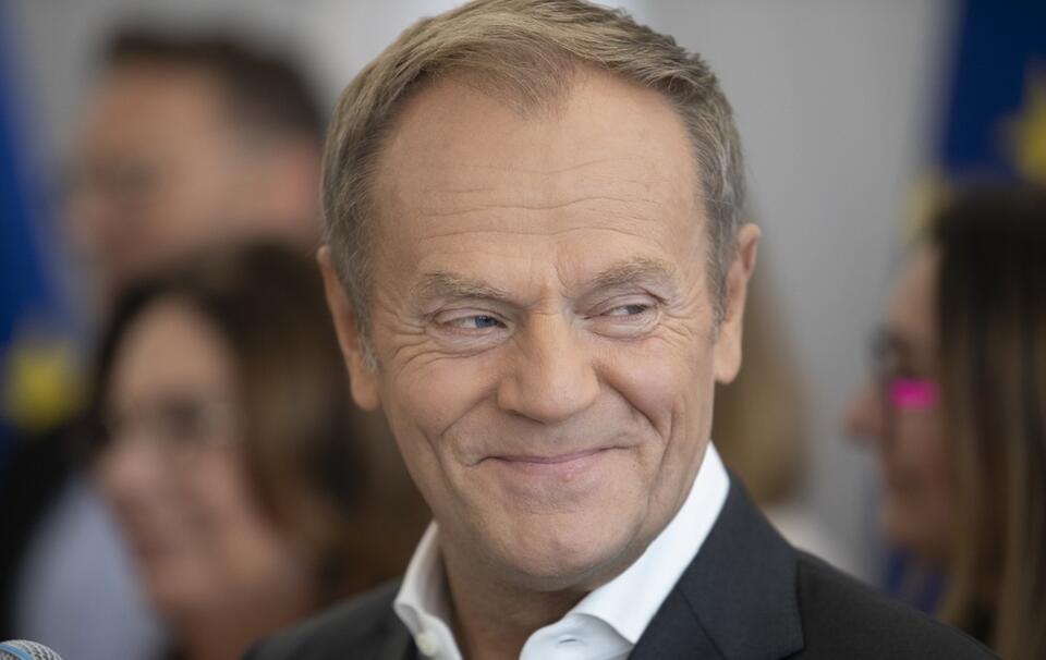 Przewodniczący PO Donald Tusk / autor: Fratria