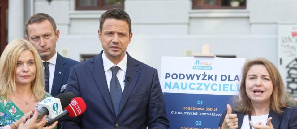 Poseł Platformy Obywatelskiej, kandydat Koalicji Obywatelskiej na prezydenta Warszawy Rafał Trzaskowski  / autor: PAP/Paweł Supernak