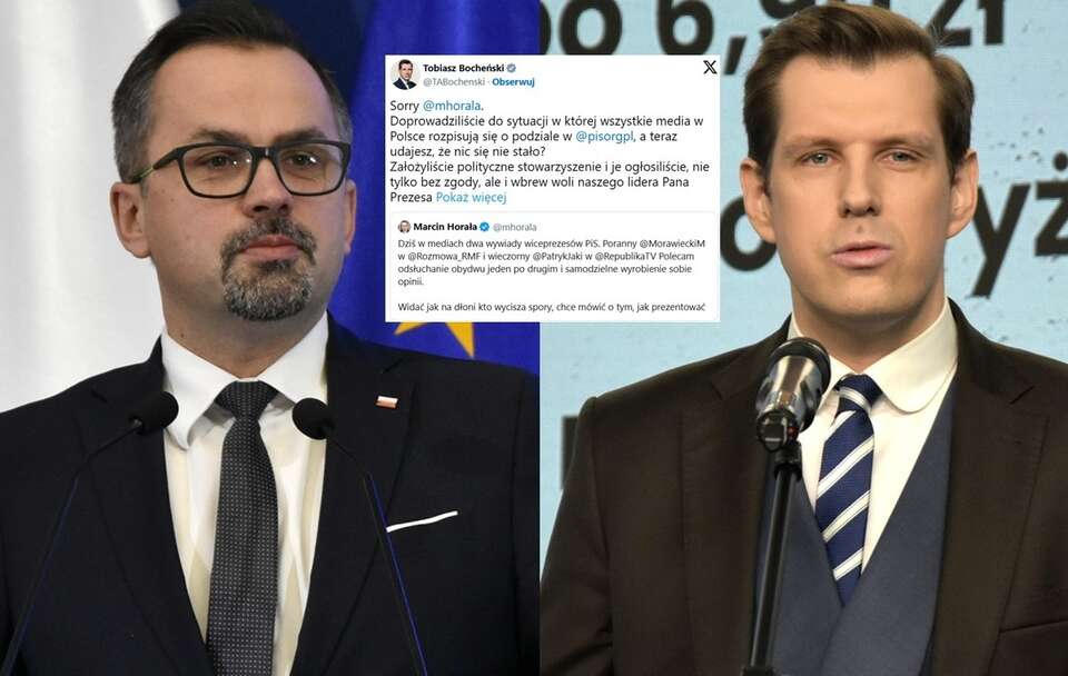 Bocheński do Horały: Zastosuj się do wskazań prezesa PiS